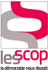 Label du réseau les Scop — la démocratie nous réussit